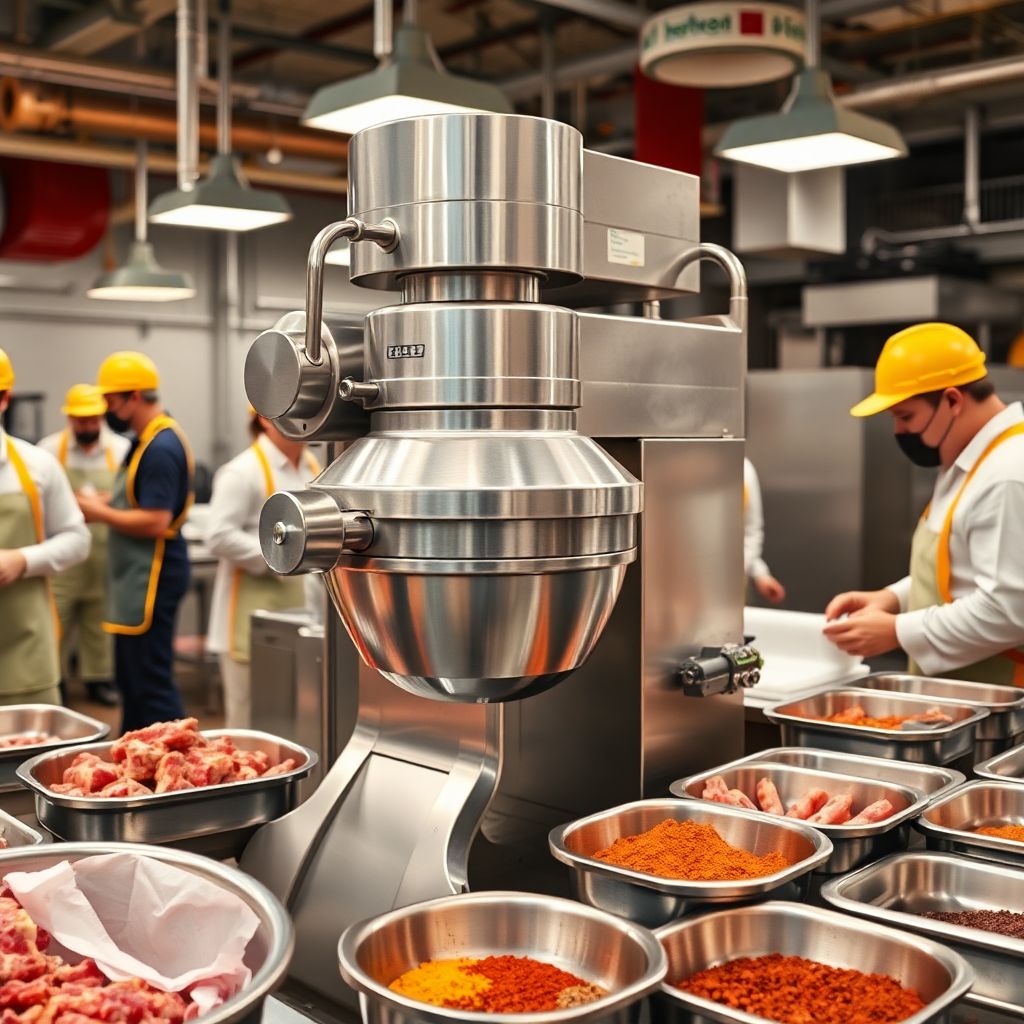 Mezcladora de Carne Industrial