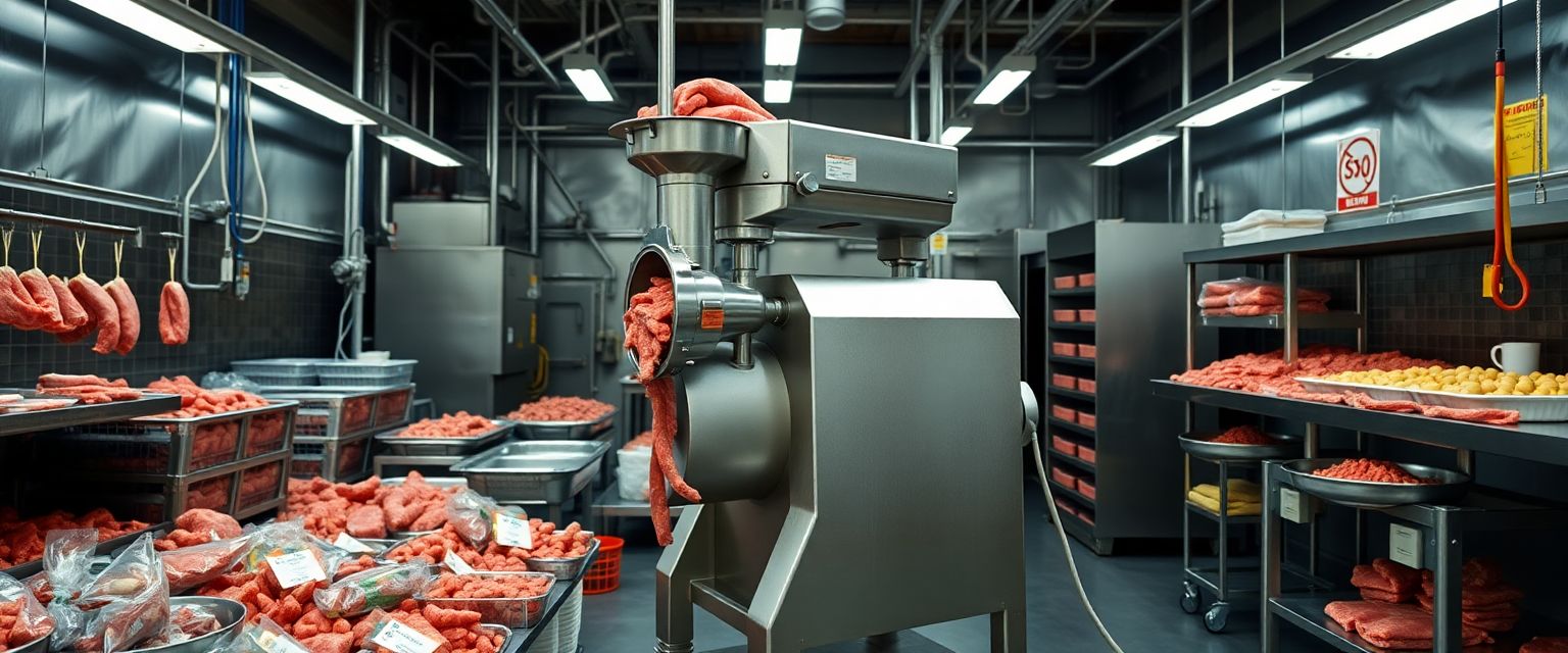 Mezcladora de Carne Industrial