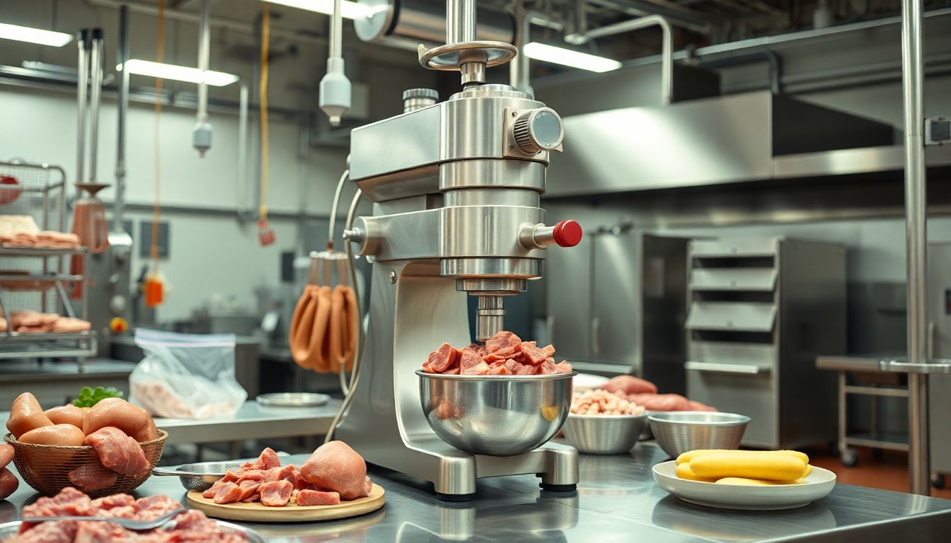 Mezcladora de Carne Industrial