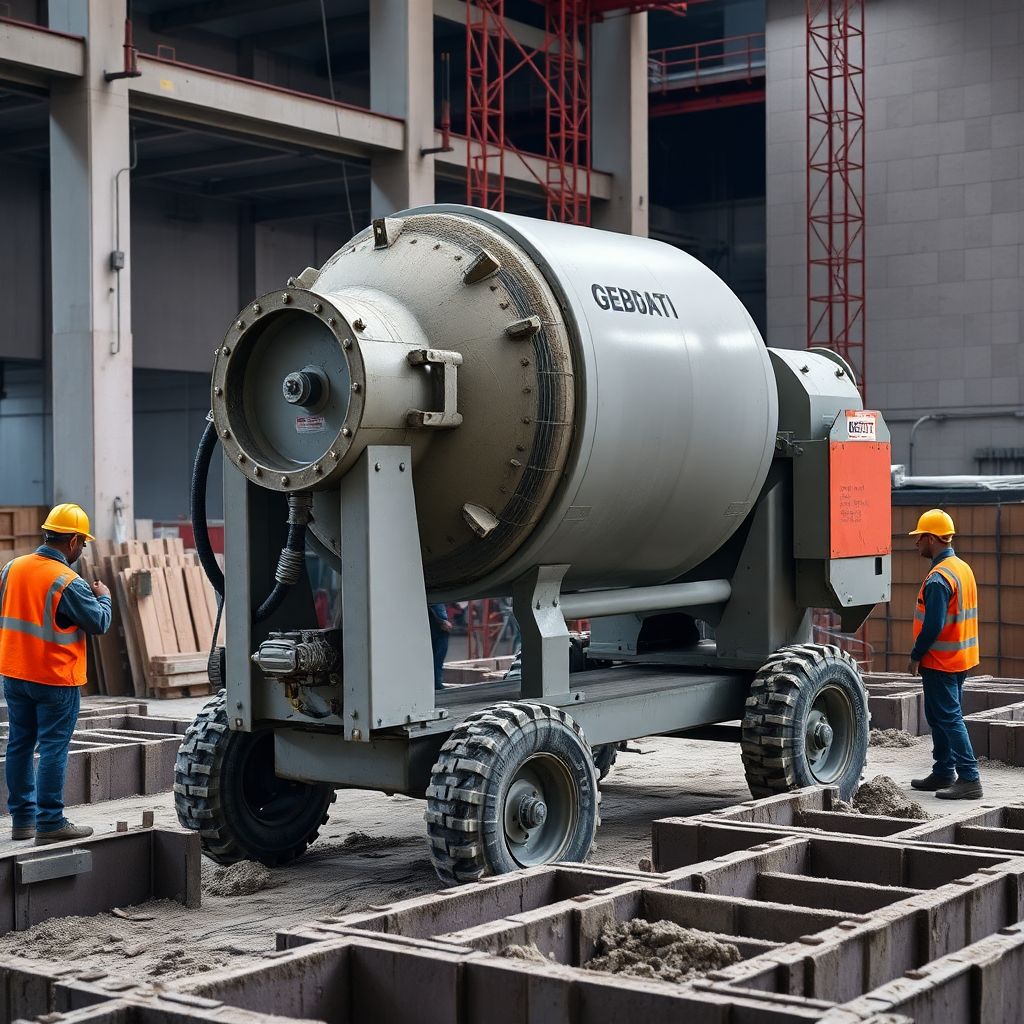 Mezcladora de Concreto Industrial