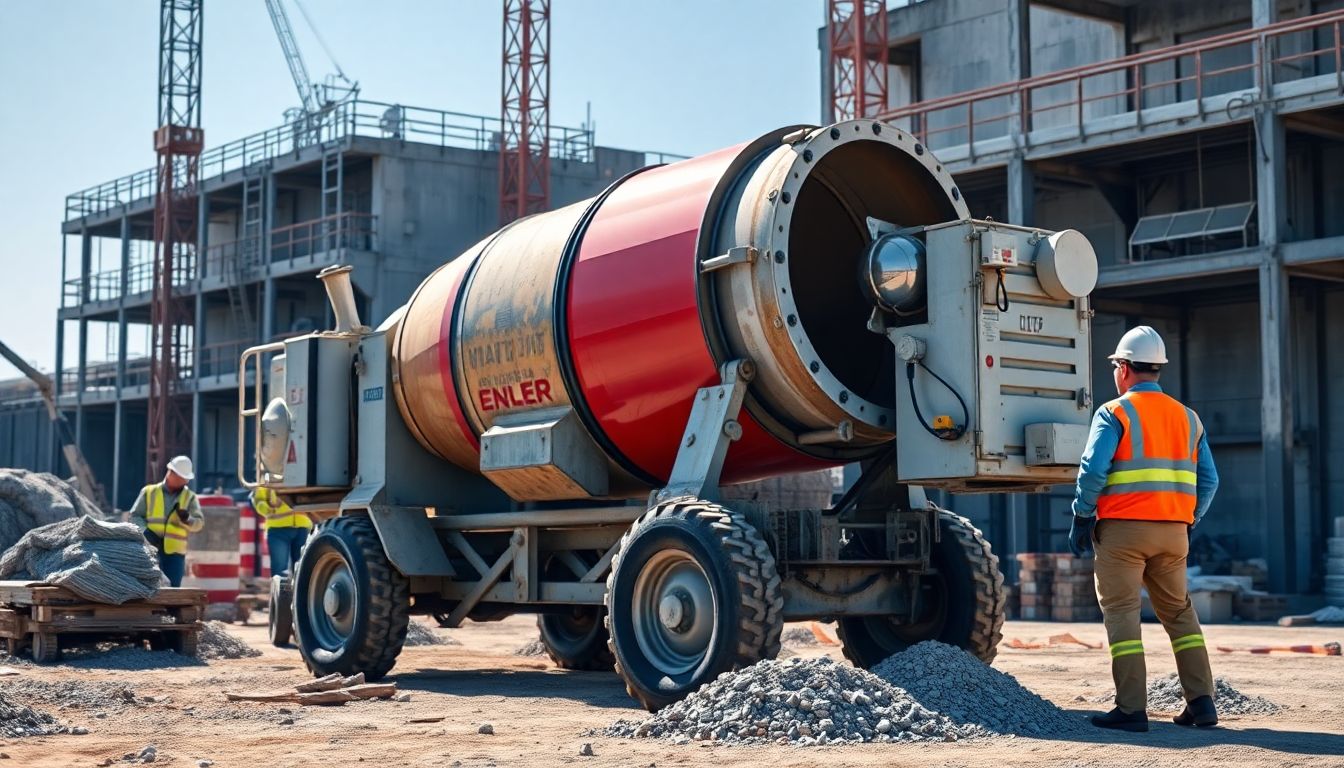 Mezcladora de Concreto Industrial