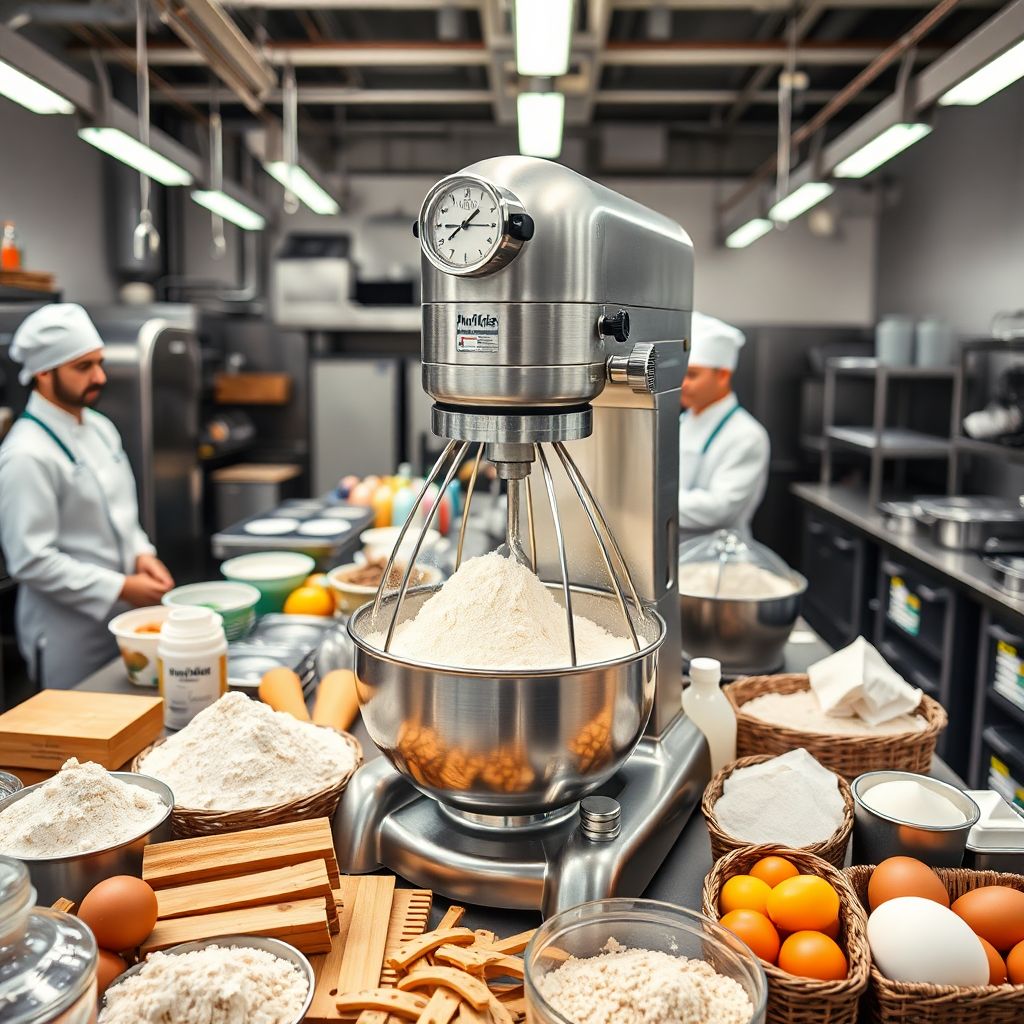 Mezcladora Industrial para Alimentos