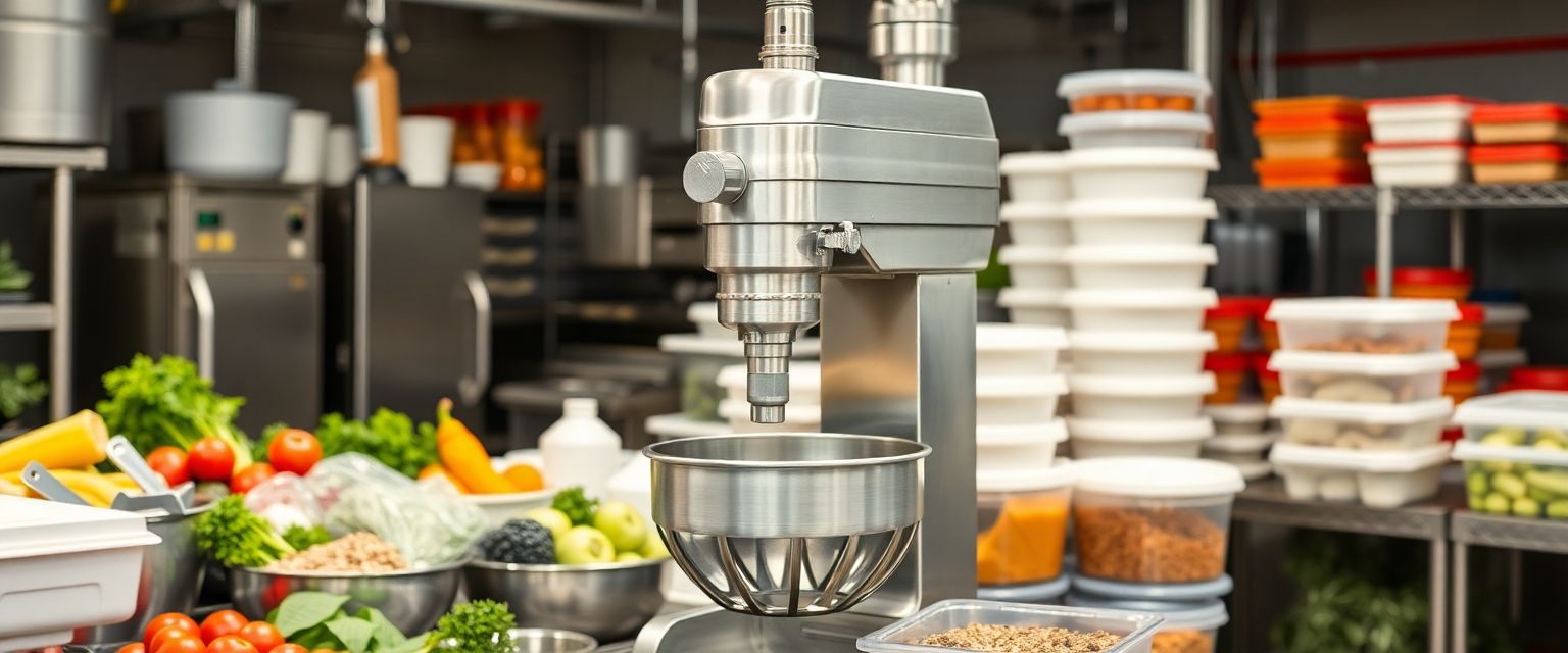 Mezcladora Industrial para Alimentos