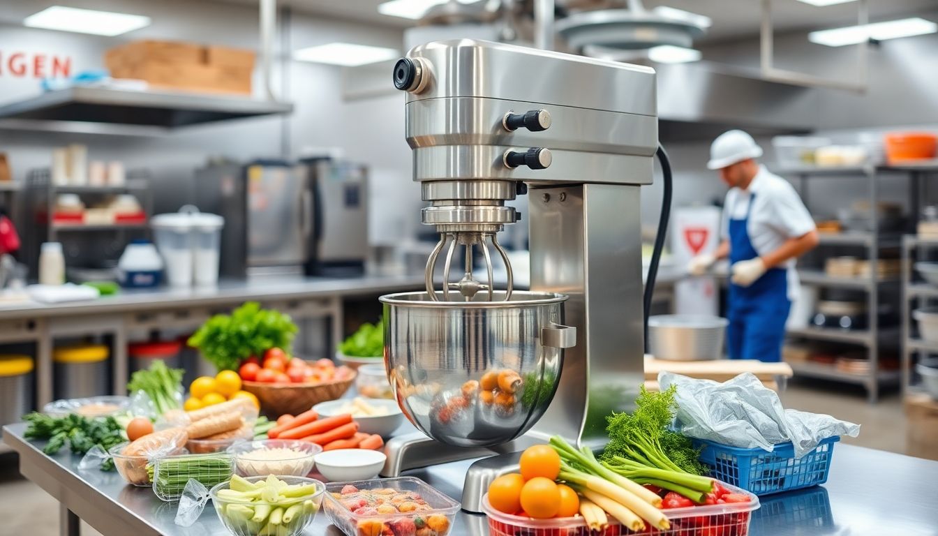 Mezcladora Industrial para Alimentos